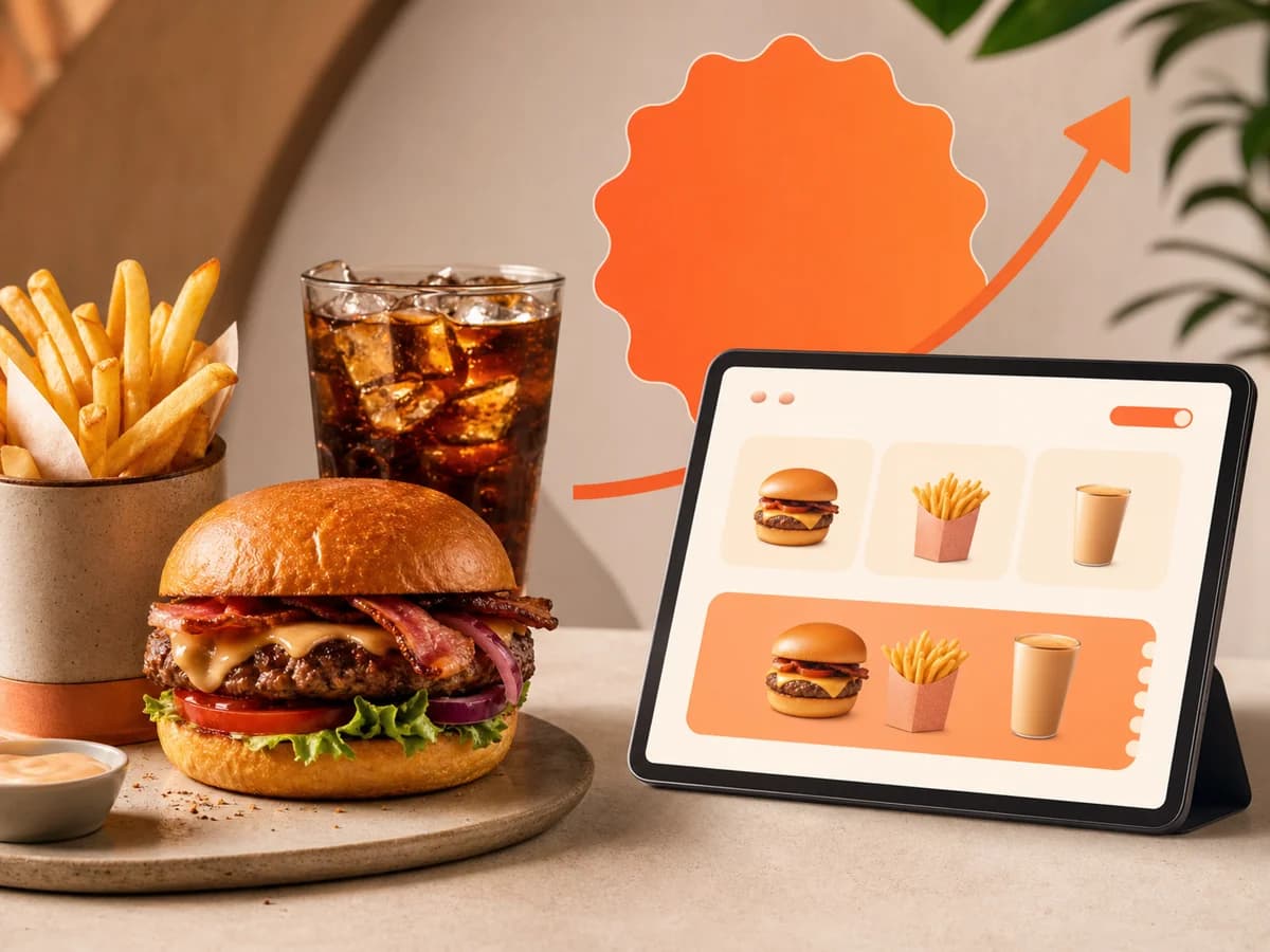 Criação de combo promocional com produtos do restaurante